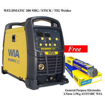 Weldmatic 200 Mig / Stick / Tig Welder Wia CP150-1