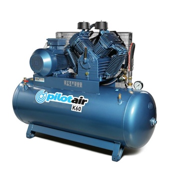 Reciprocating Air Compressor 415V/ 11 KW/ 00 L Rec./ 1353 L/min FAD K60